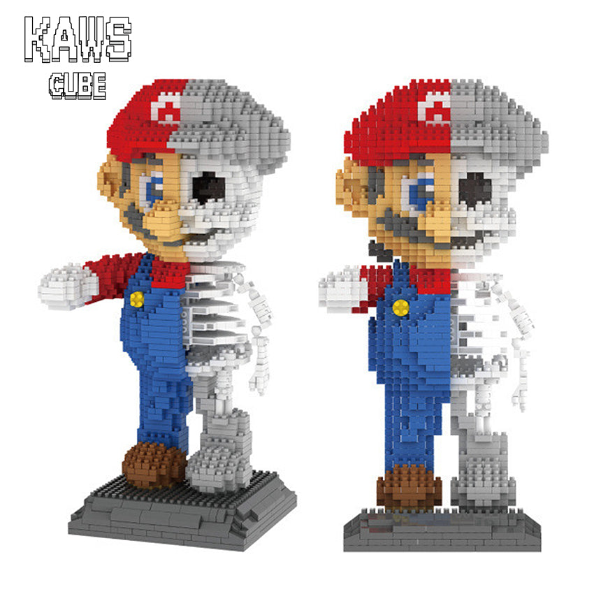 Marioブロック: スケルトン Mario「220mm」0314-1-1