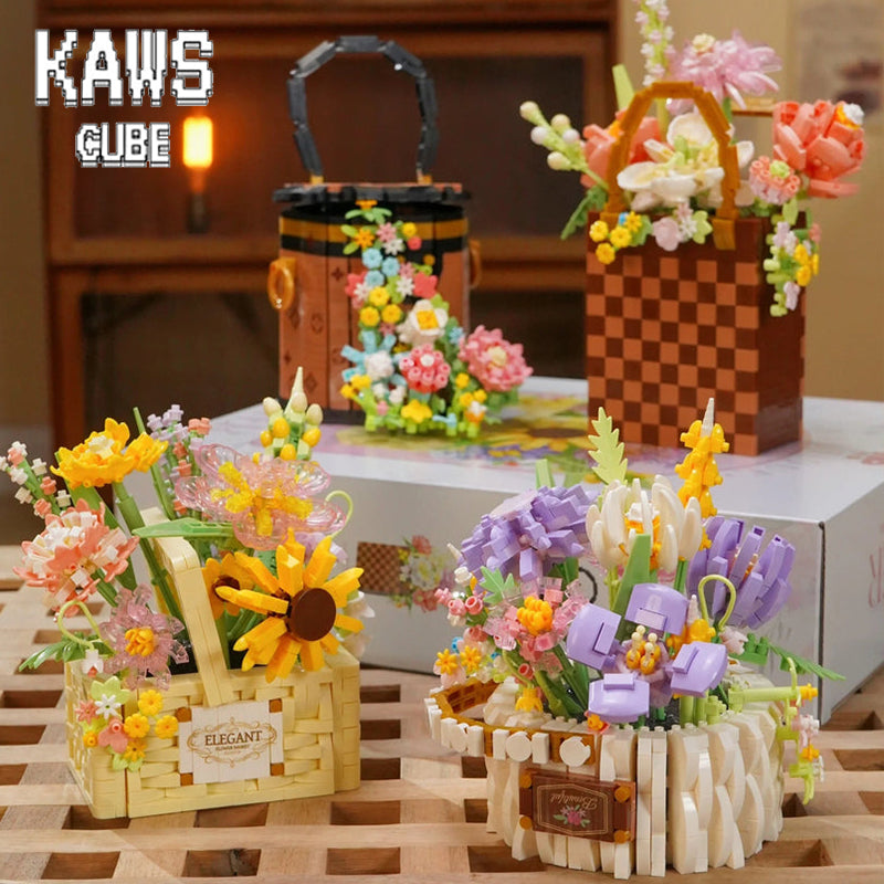 FLOWERブロック:Korean-style Floral Arrangement「153mm」529-3-2