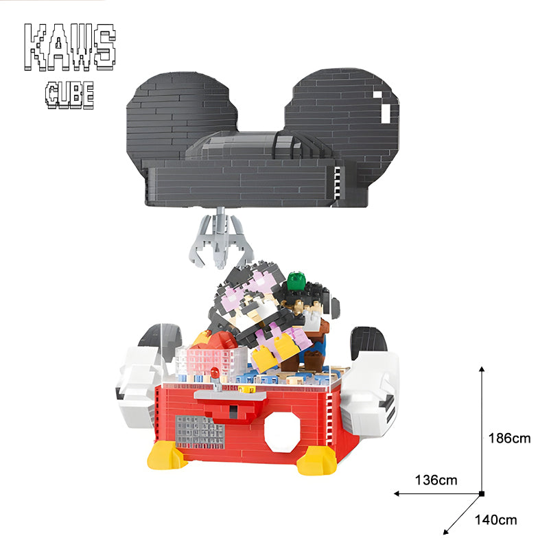 Mickeyブロック:Clip Doll「186mm」0703-1-1