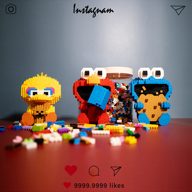 カウズ KAWS ストライプ : Nanoblock 「109mm」0920-1-1