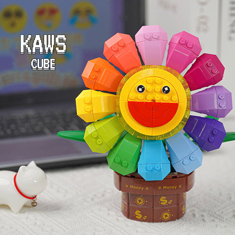 FLOWERブロック:emoji Sunflower「195mm」1231-3