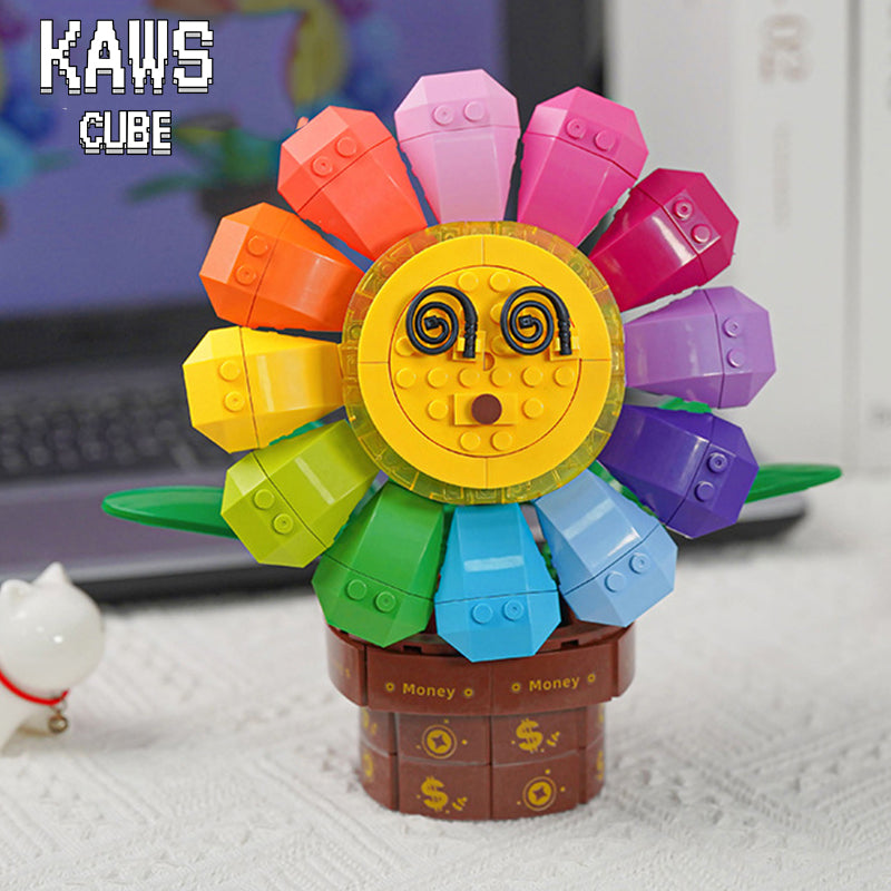 FLOWERブロック:emoji Sunflower「195mm」1231-3