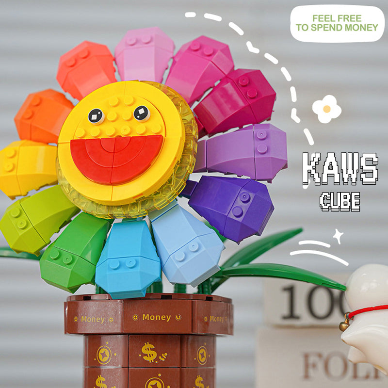FLOWERブロック:emoji Sunflower「195mm」1231-3