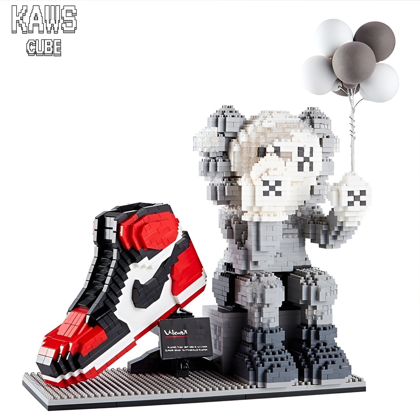 KAWS ペン立て:Nanoblock ナノブロック「220mm」 0911-11