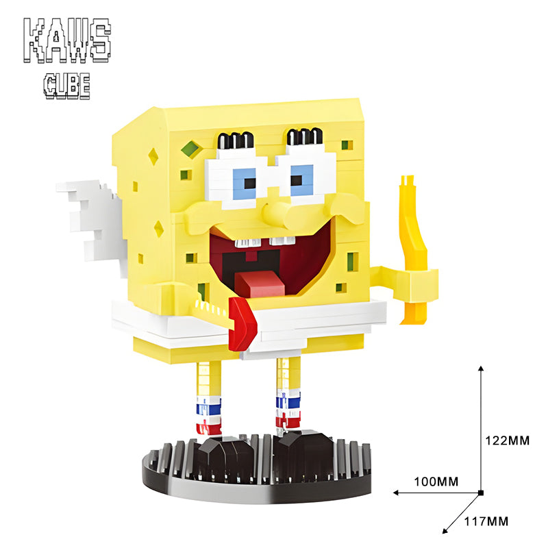 SpongeBob ブロック :angelスポンジボブ「122mm」 0220-1-1