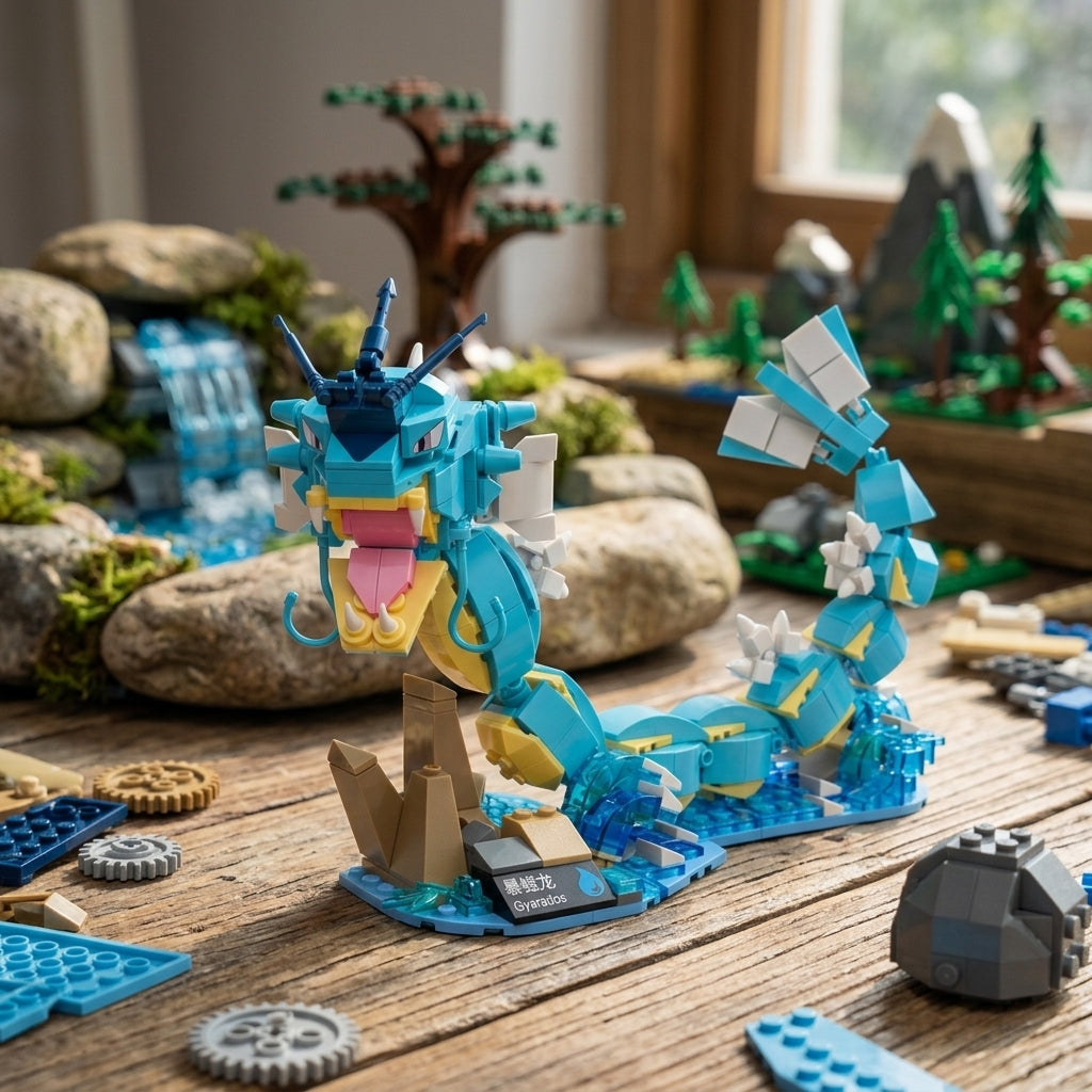 Pokémonブロック:Gyarados「200mm」260403-17