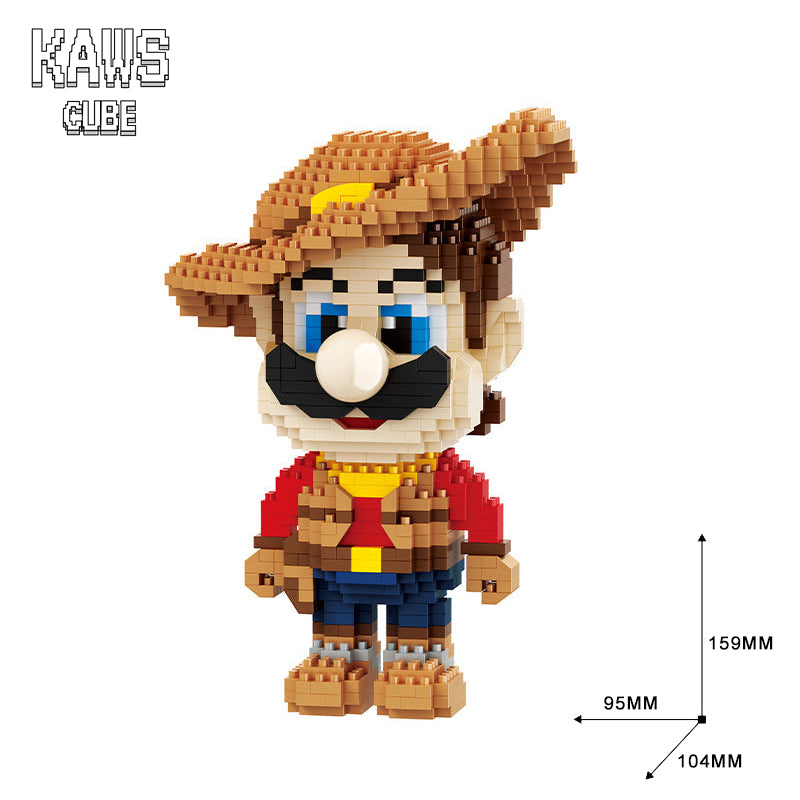 Marioブロック:Cowboy マリオ「159mm」0219-2-1