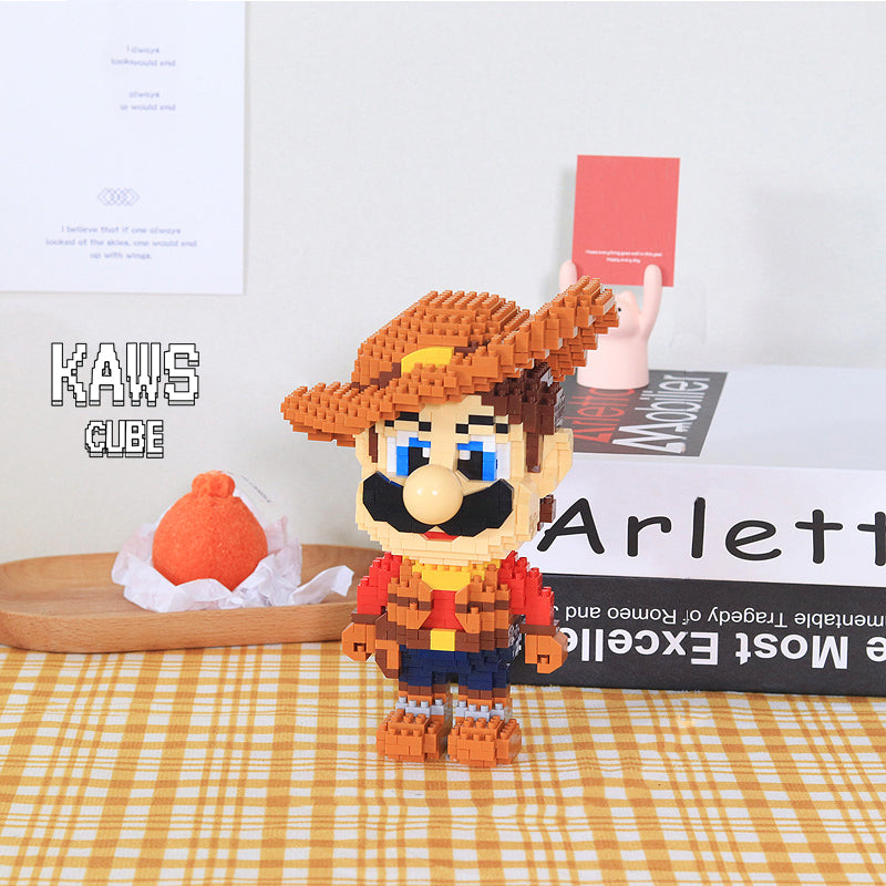 Marioブロック:Cowboy マリオ「159mm」0219-2-1