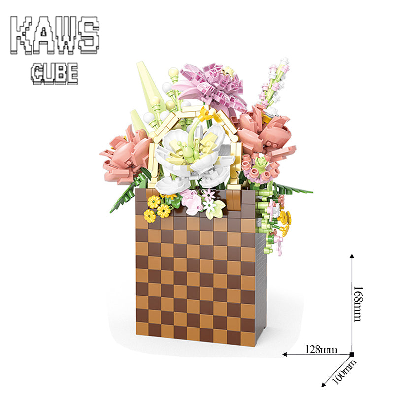 FLOWERブロック:Korean-style Floral Arrangement「153mm」529-3-2