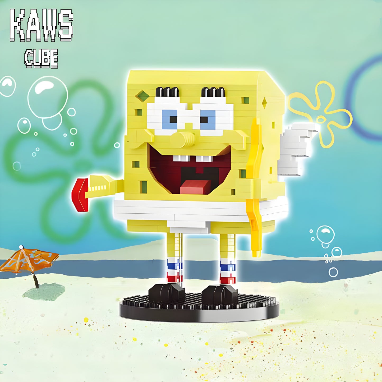 SpongeBob ブロック :angelスポンジボブ「122mm」 0220-1-1