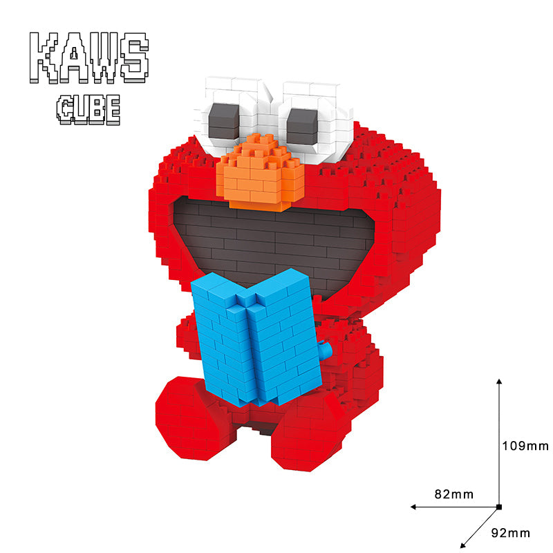 カウズ KAWS ストライプ : Nanoblock 「109mm」0920-1-1