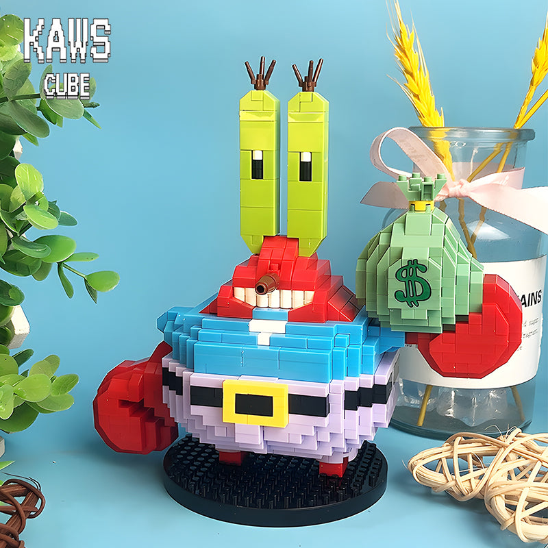 SpongeBob ブロックMr. Krabs :クラブスさん「149mm」 0220-1-3