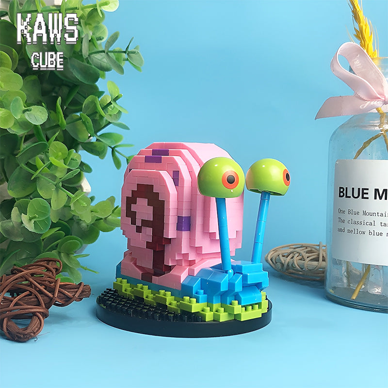 SpongeBobブロックGary the Snail :カタツムリのゲイリー「80mm」 0220-1-4