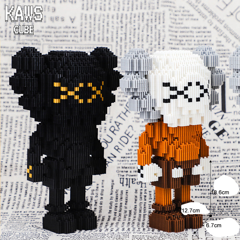 KAWS ブロック :クラシック 小さな 「186mm」 0919-07