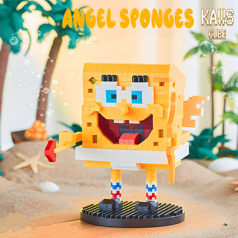 SpongeBob ブロック :angelスポンジボブ「122mm」 0220-1-1