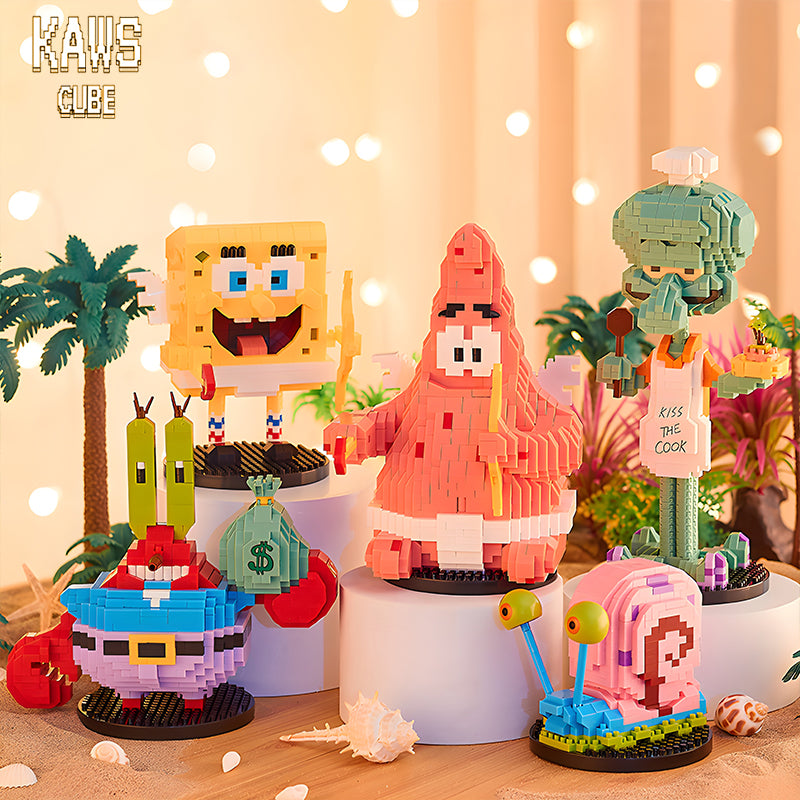 SpongeBob ブロックMr. Krabs :クラブスさん「149mm」 0220-1-3