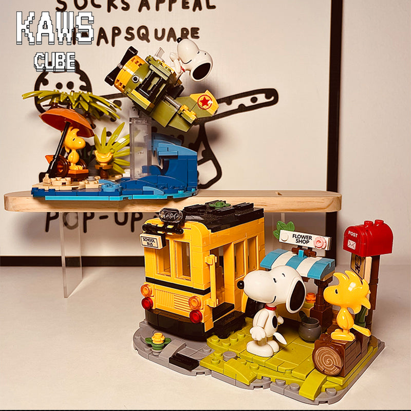 ブロック SNOOPY:Nanoblock Airplane【135mm】1008-1-8