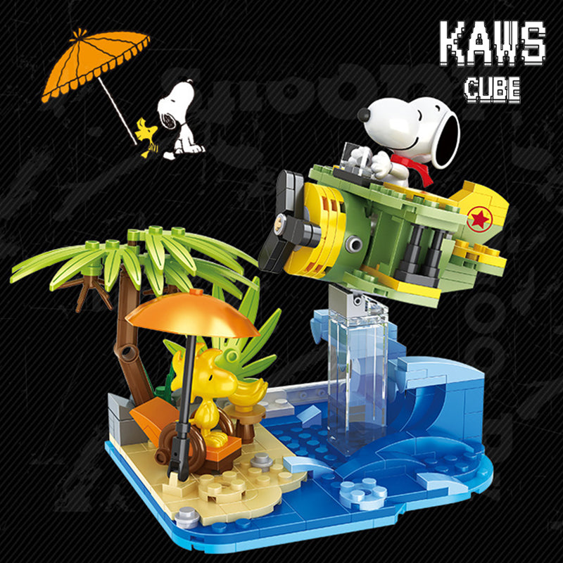 ブロック SNOOPY:Nanoblock Airplane【135mm】1008-1-8