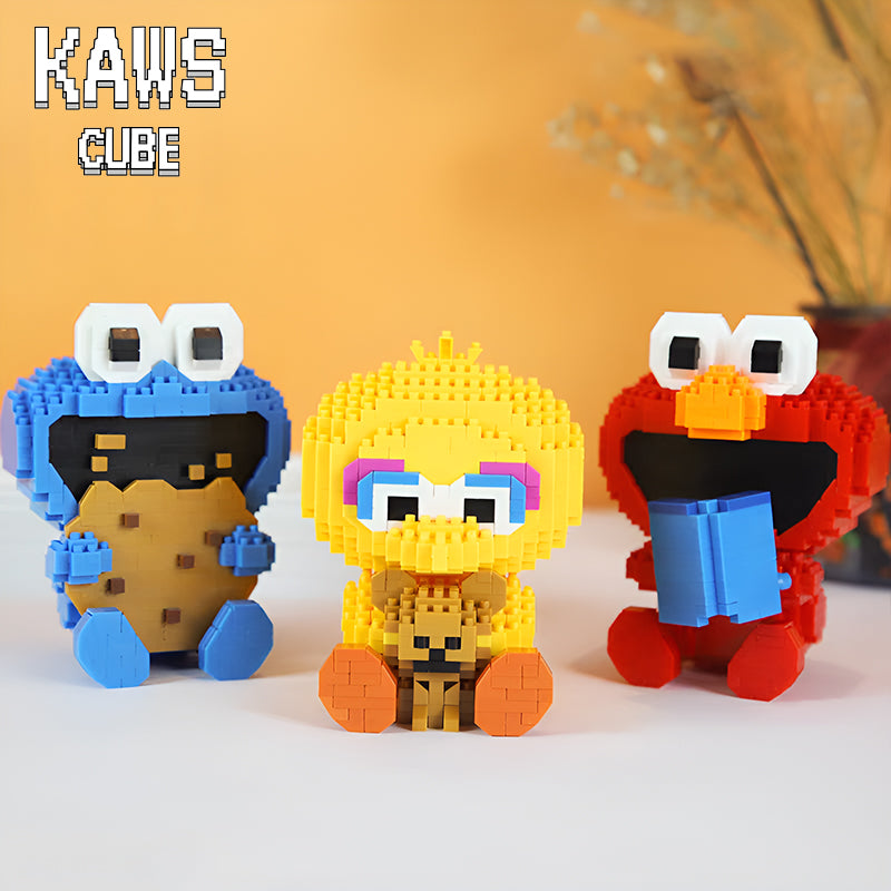 カウズ KAWS ストライプ : Nanoblock 「109mm」0920-1-1