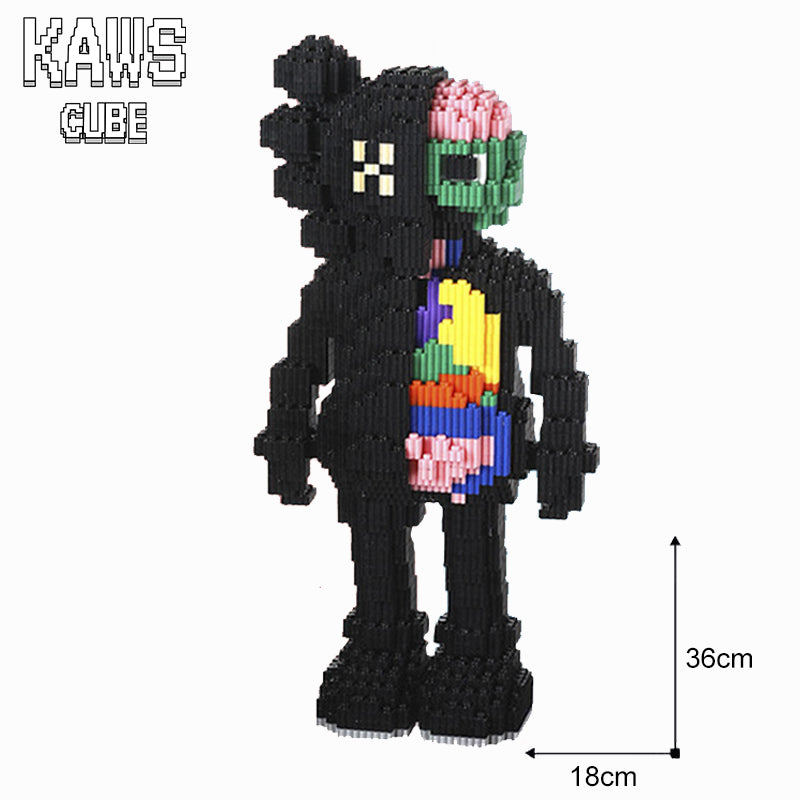 カウズ KAWS Dissected Companion: Nanoblock ナノブロック「360mm」0906-12
