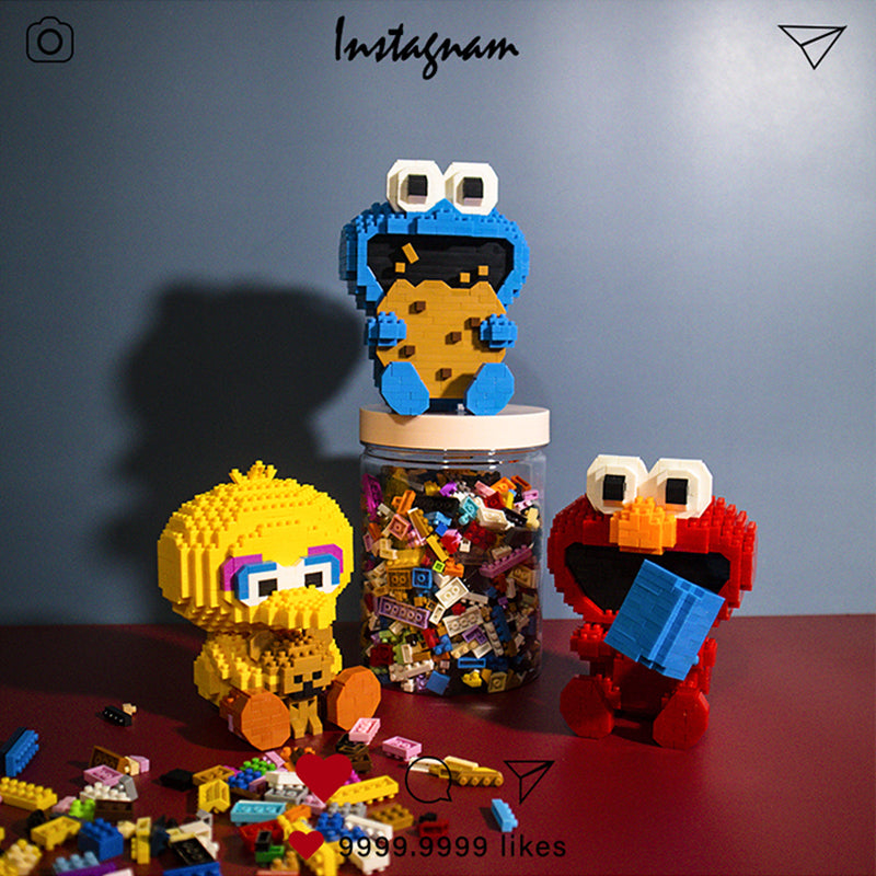 カウズ KAWS ストライプ : Nanoblock 「109mm」0920-1-1