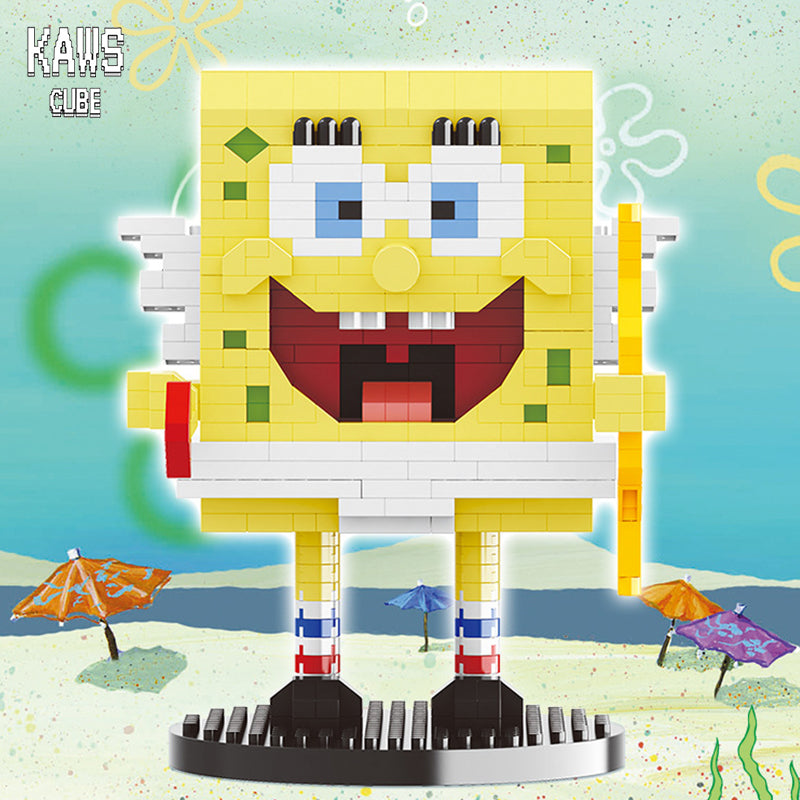 SpongeBob ブロック :angelスポンジボブ「122mm」 0220-1-1