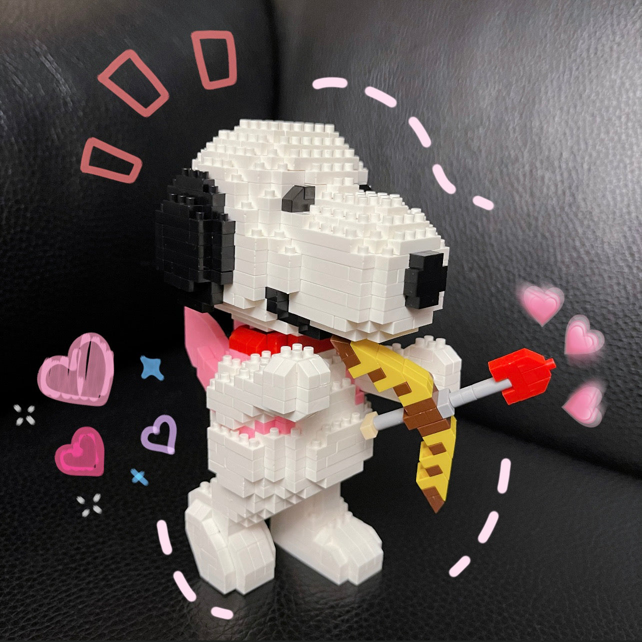 ブロック SNOOPY キューピッド 限定「135mm」