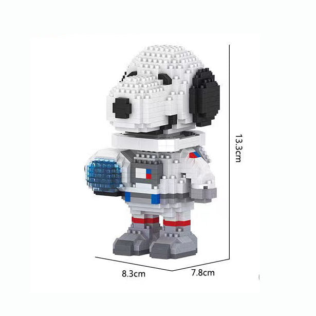ブロック SNOOPY アストロノーツ 限定「133mm」