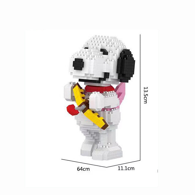ブロック SNOOPY キューピッド 限定「135mm」
