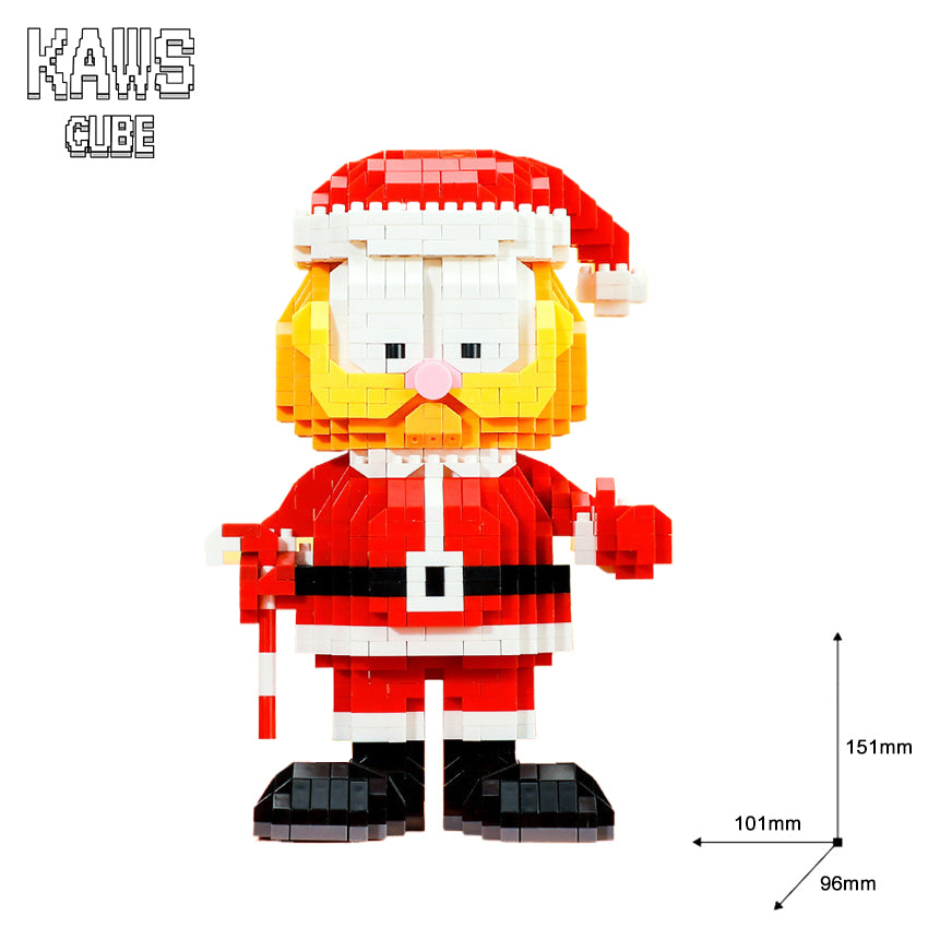 Garfield ブロック：Father  Christmas  Garfield 「151mm」0314-1-10