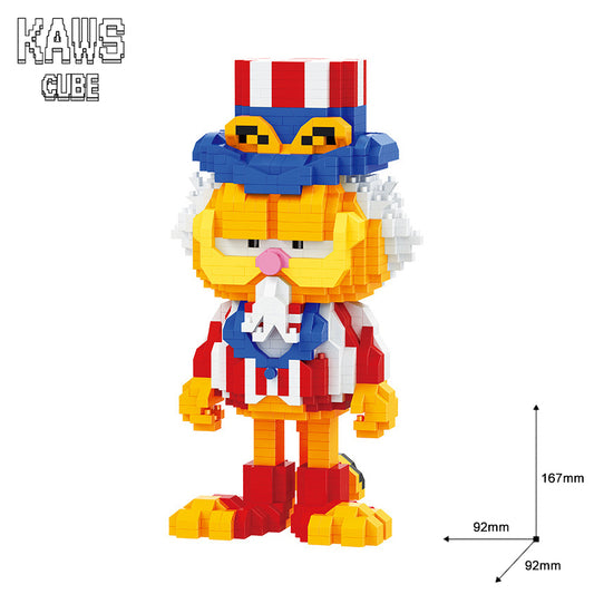 Garfield ブロック：UNCLE  SAM 「167mm」0314-1-12