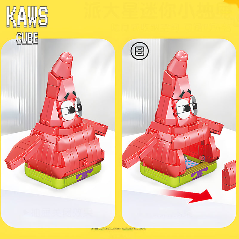 SpongeBobブロック：Patrick Star 「159mm」 0710-1-7