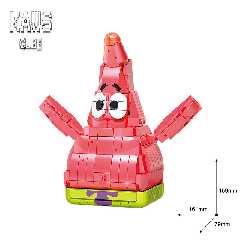 SpongeBobブロック：Patrick Star 「159mm」 0710-1-7