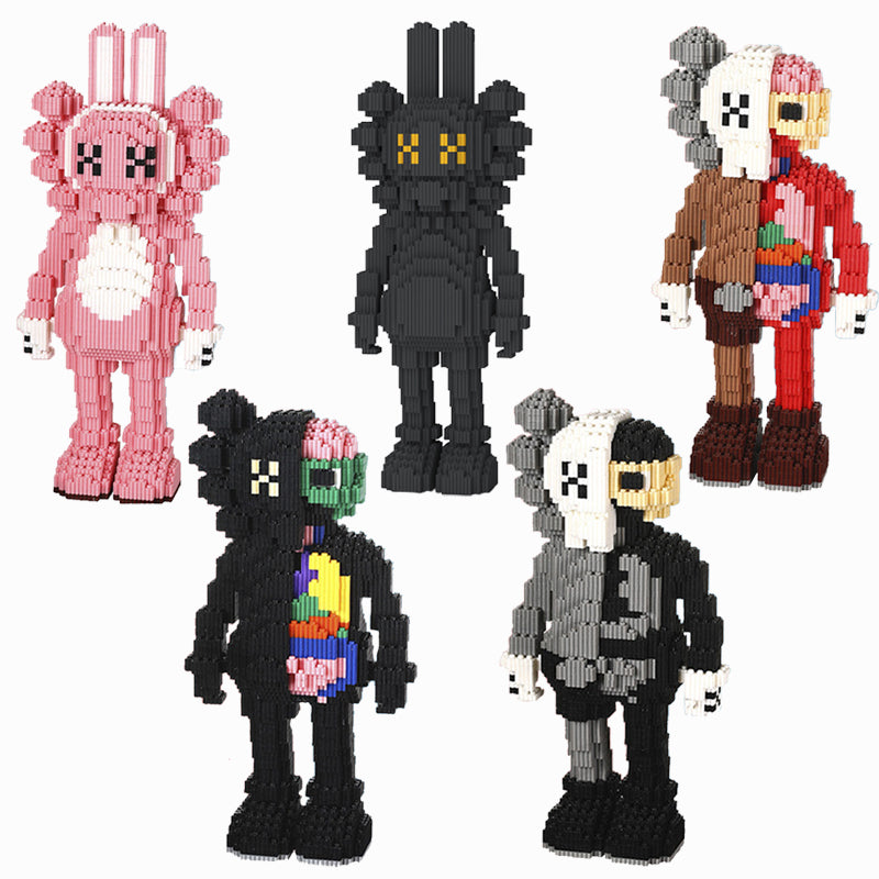 カウズ KAWS Dissected Companion： Nanoblock ナノブロック