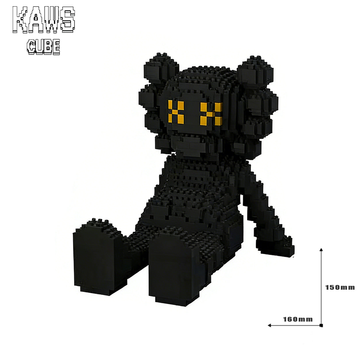 カウズ KAWS HOLIDAY Brown ： Nanoblock ナノブロック「150mm」251224