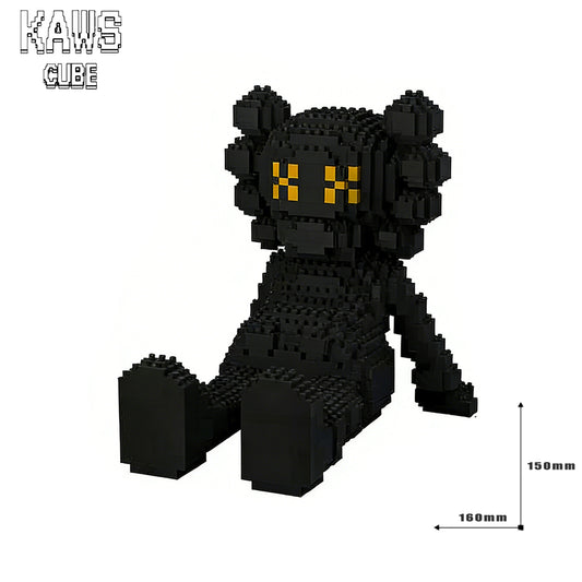 カウズ  KAWS HOLIDAY Black： Nanoblock  ナノブロック「150mm」251225-1
