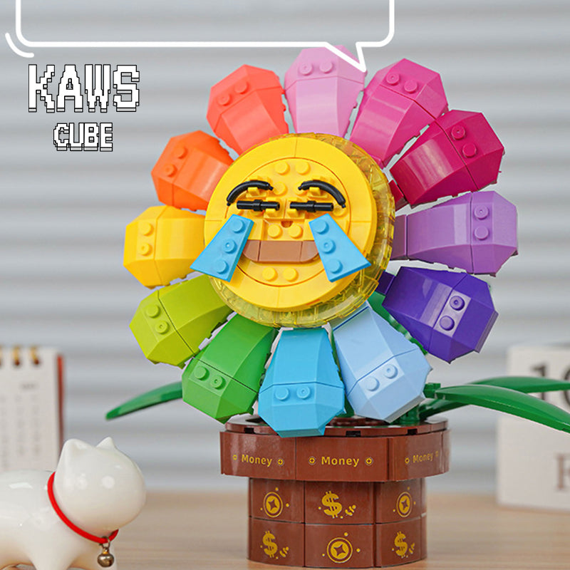FLOWERブロック：emoji Sunflower「195mm」1231-3