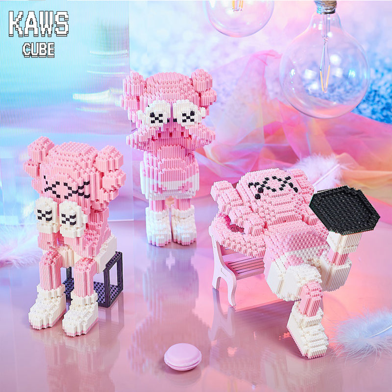 【日本未発売】ナノブロック互換 カウズ　KAWS ７体セット　タイムセール 日本未発売】ナノブロック互換 カウズ KAWS 7体セット タイム