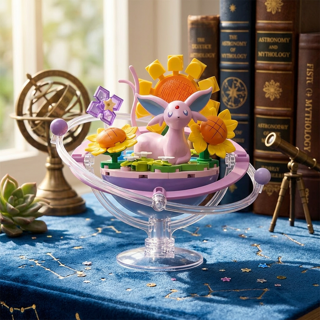 Pokémonブロック： エーフィ「110mm」260403-11