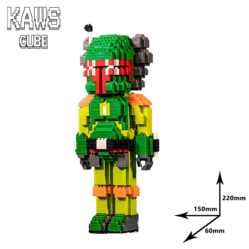 カウズ  KAWS : Nanoblock ブラック Star Wars「220mm」1203-2