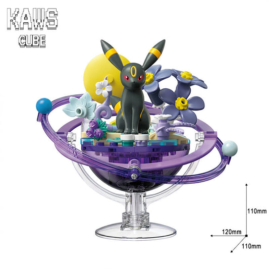 Pokémonブロック： ブラッキー「110mm」260403-12