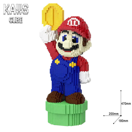 Marioブロック：  Mario Gold Coin「500mm」260403-3