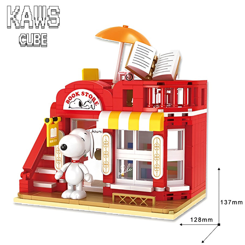 ブロック SNOOPY：Nanoblock Flower Shop 【135mm】1008-1-1