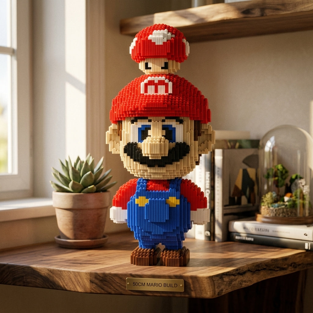 Marioブロック：  Mario「500mm」260403-2
