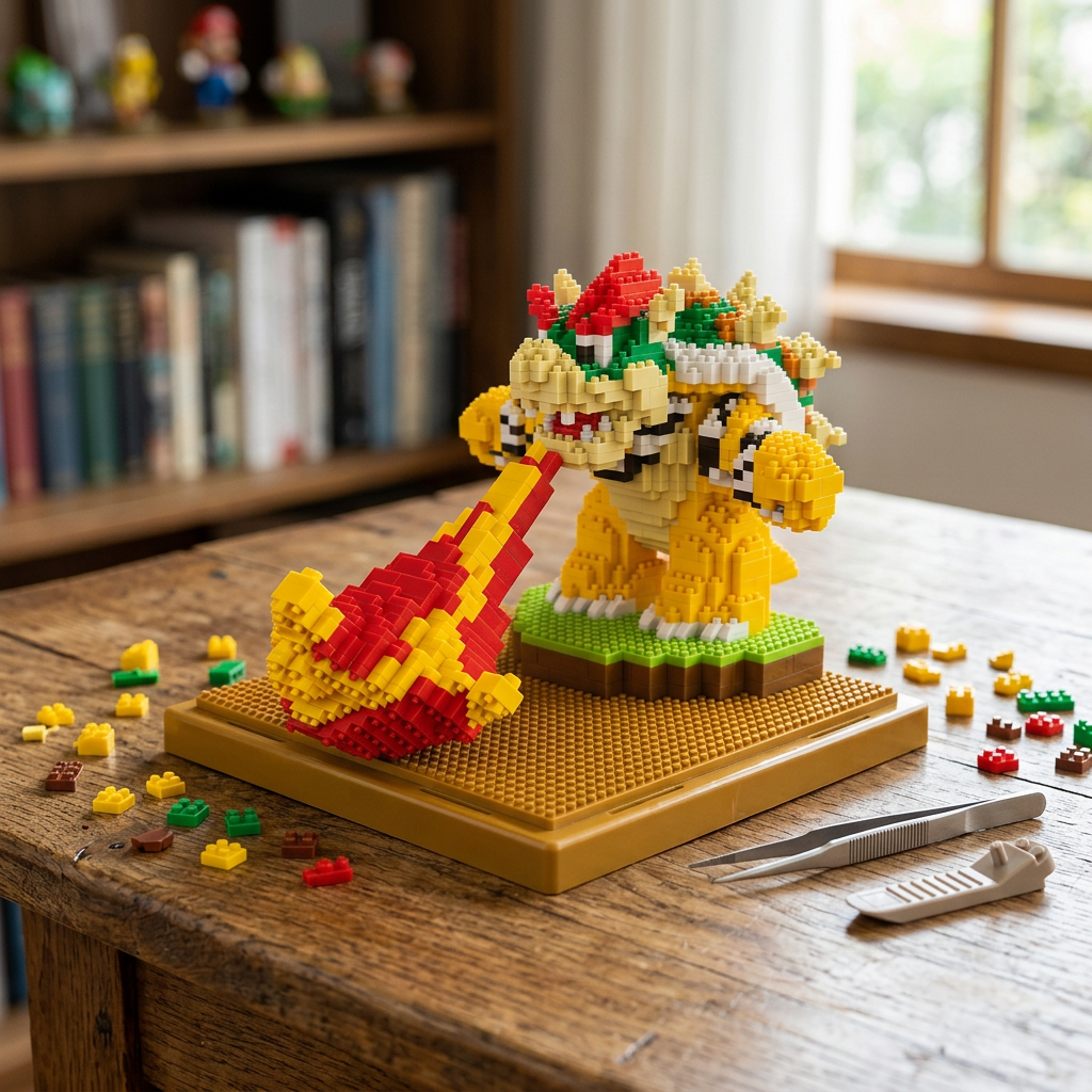 Marioブロック：  Mario Bowser「135mm」260403-4