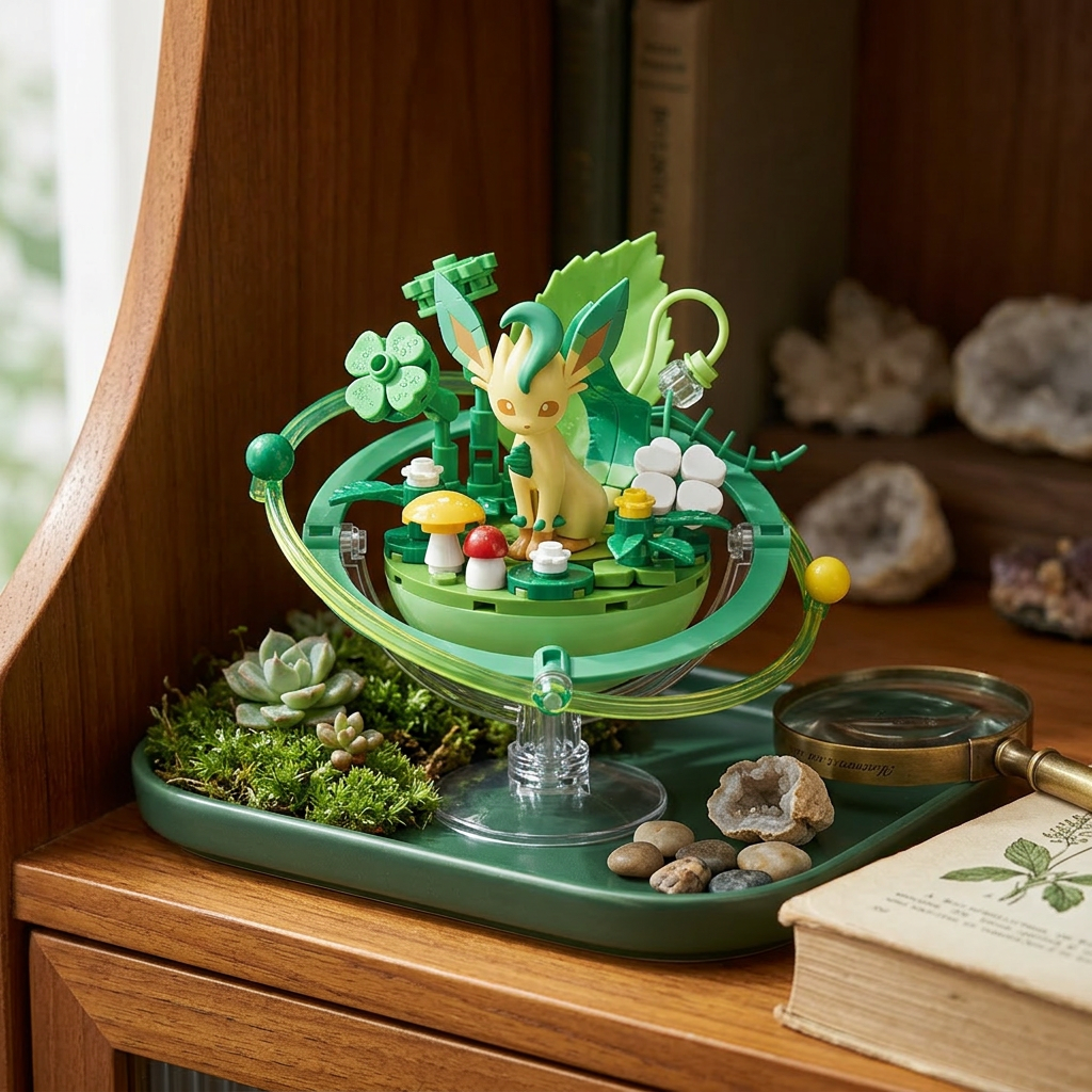 Pokémonブロック： リーフィア「110mm」260403-13