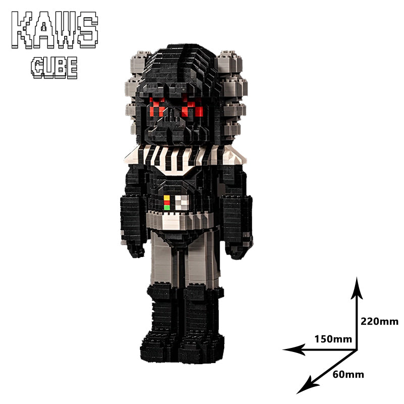 カウズ  KAWS : Nanoblock ブラック Star Wars「220mm」1203-2