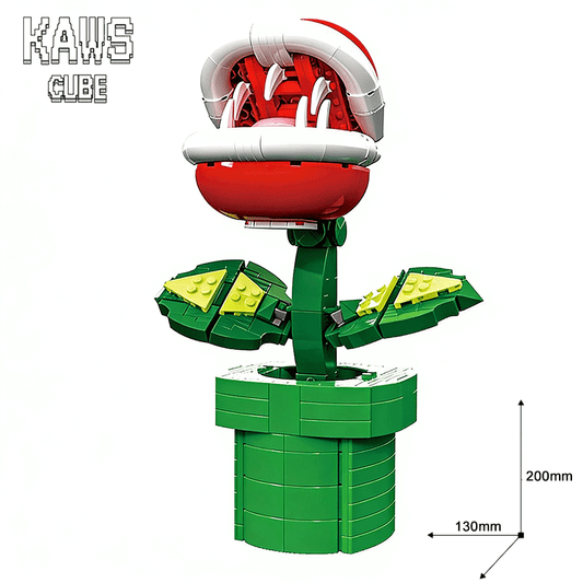 Marioブロック：パックンフラワー「200mm」251204-3