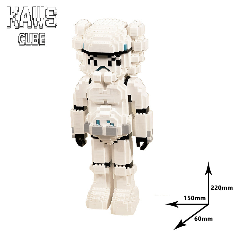 カウズ  KAWS : Nanoblock ブラック Star Wars「220mm」1203-2