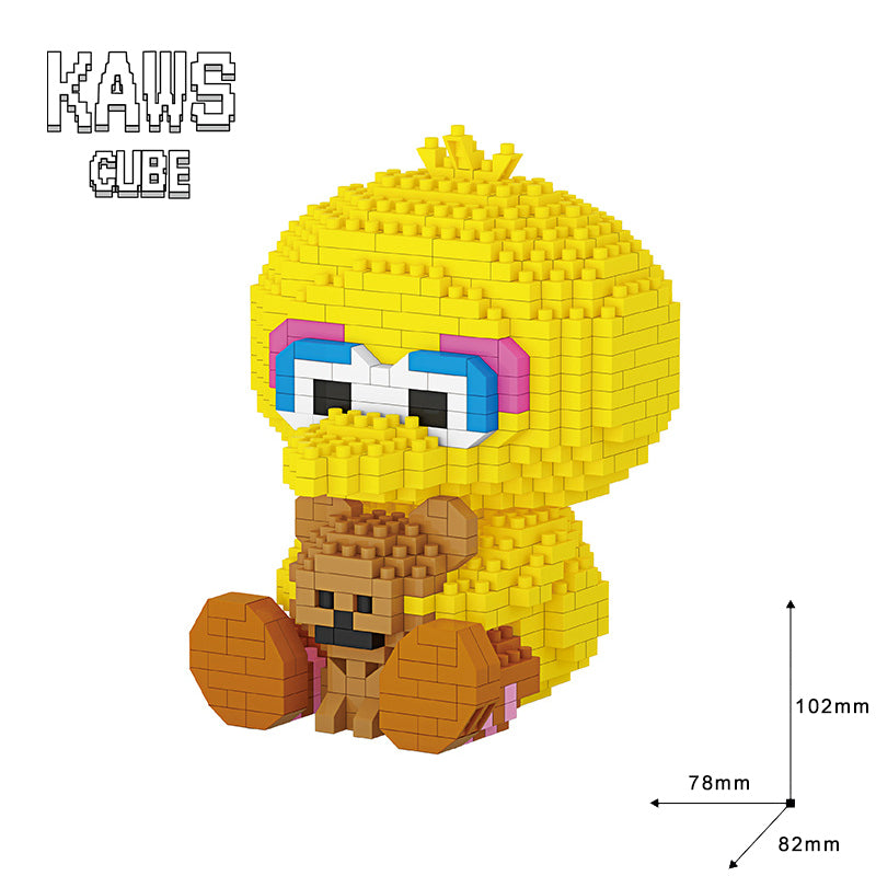 カウズ  KAWS  ストライプ : Nanoblock 「106mm」0920-1-2